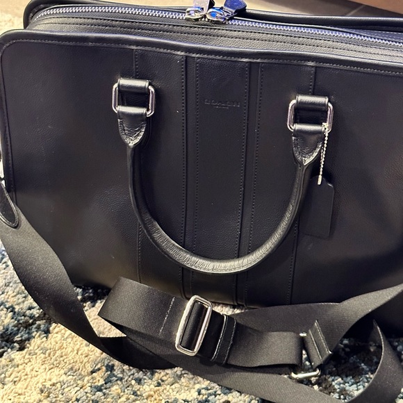 Coach Leather Briefcase - Picture 2 of 7